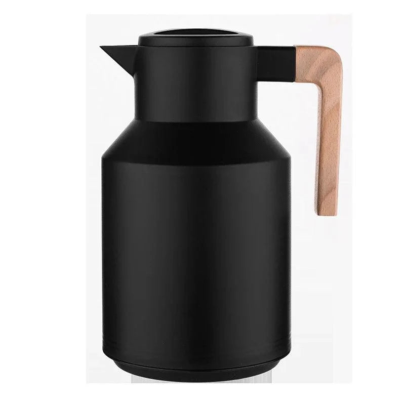 Garrafa Térmica de Inox para Café e Chá com Forro Vidro Lenogue