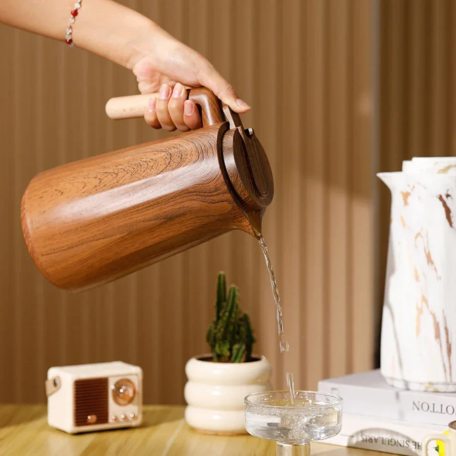 Garrafa Térmica para Café com Revestimento Duplo Isolado Lenogue