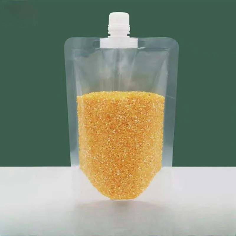 Kit 10 Sacos Dispenser para Armazenamento de Alimentos Lenogue 500g (10 Peças)