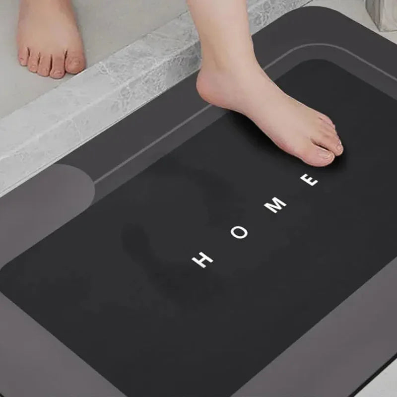 Kit 3 Tapetes de Banheiro em Diatomita Antiderrapante Lenogue