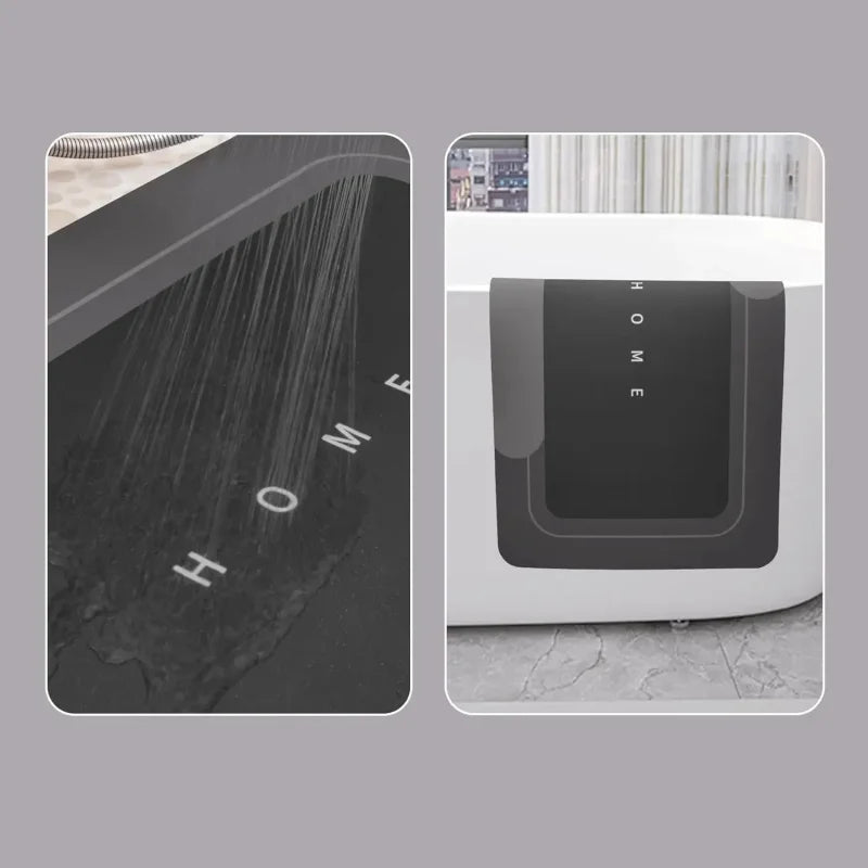 Kit 3 Tapetes de Banheiro em Diatomita Antiderrapante Lenogue