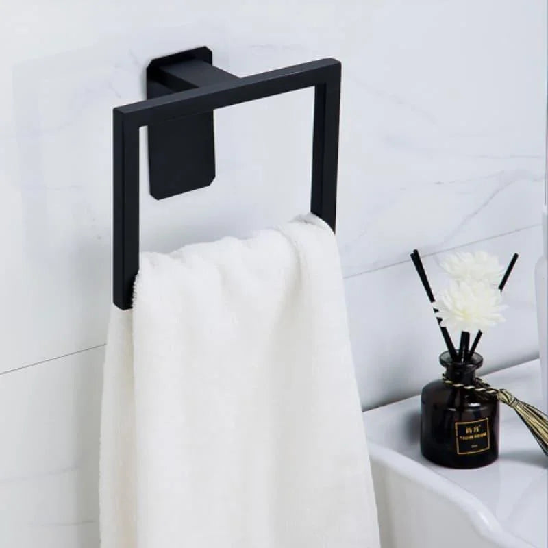 Kit Acessórios para Banheiro de Aço Inox 5 Peças com Fixação Lenogue