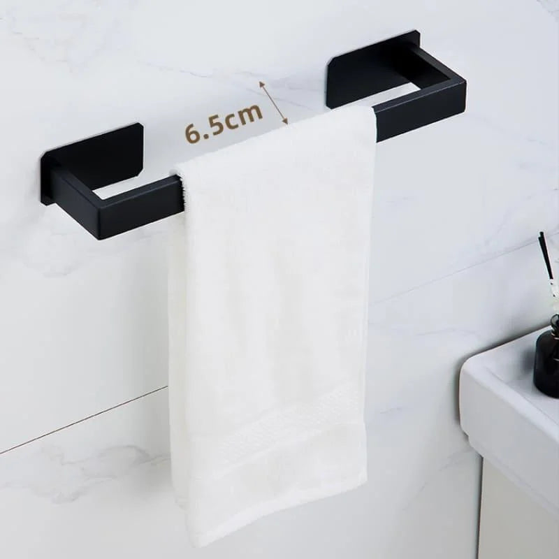 Kit Acessórios para Banheiro de Aço Inox 5 Peças com Fixação Lenogue