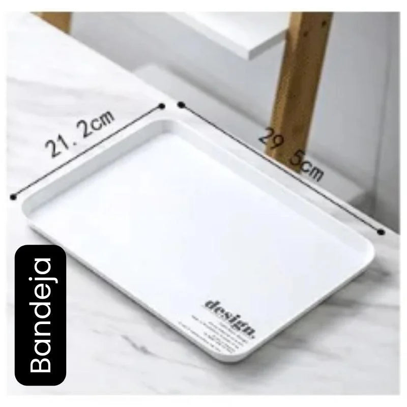 Kit de Banheiro em Cerâmica com 6 Peças para Lavabo Lenogue