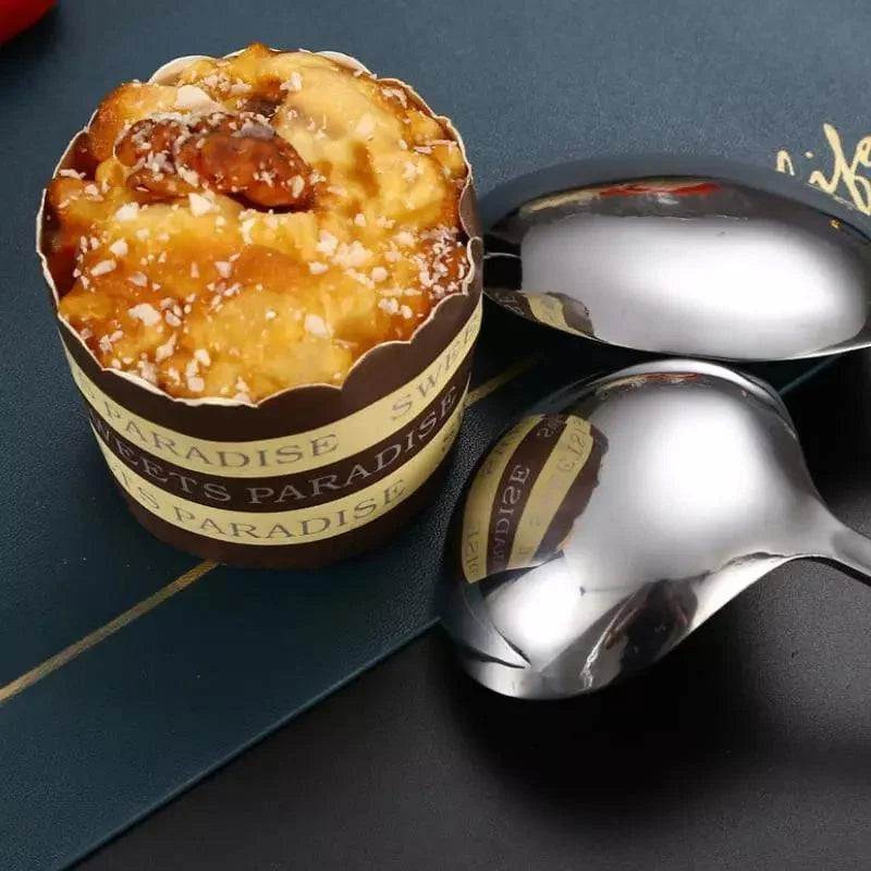 Kit Utensílios de Cozinha 6 Peças em Aço Inox Dourado Lenogue