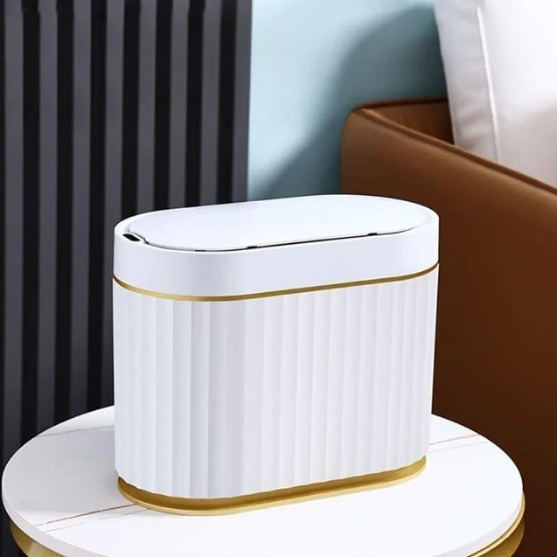 Lixeira Automática de Pia com Sensor para Banheiro e Cozinha Lenogue 5l