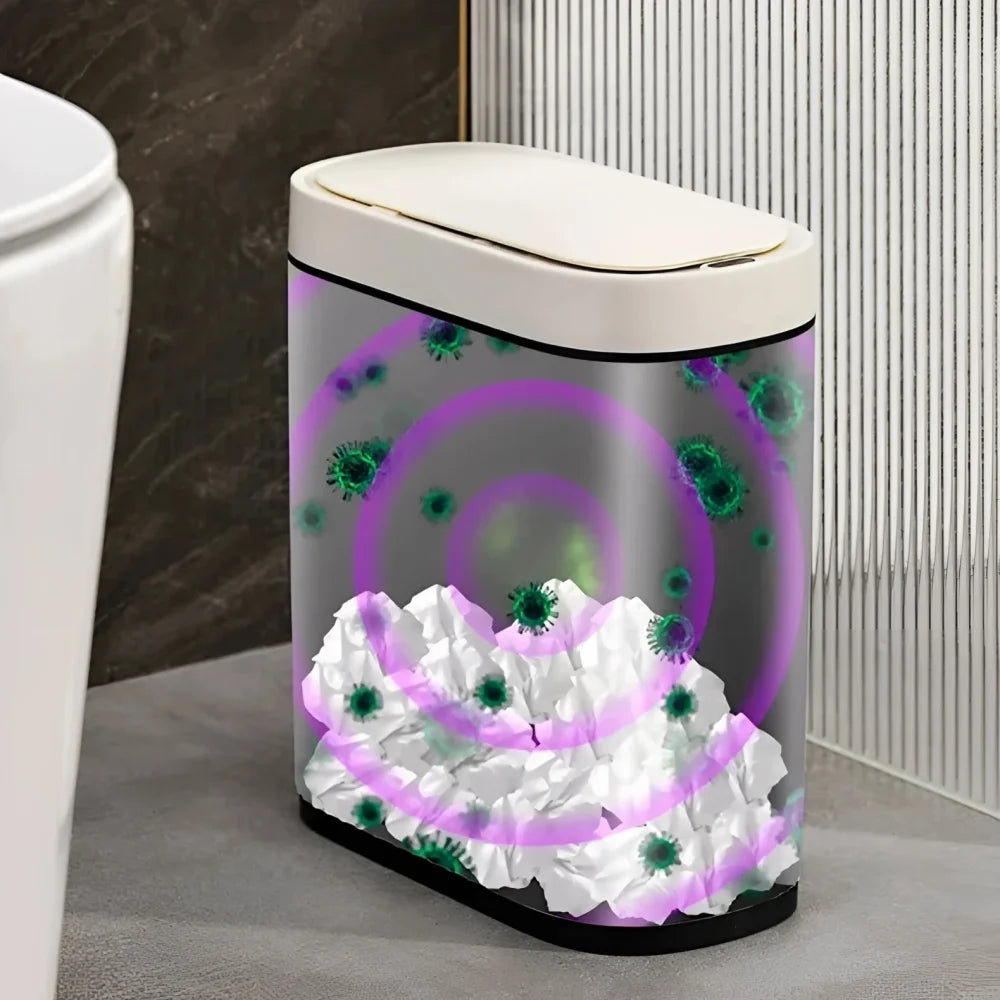 Lixeira Inteligente com Sensor de Movimento e Tampa Automática Lenogue