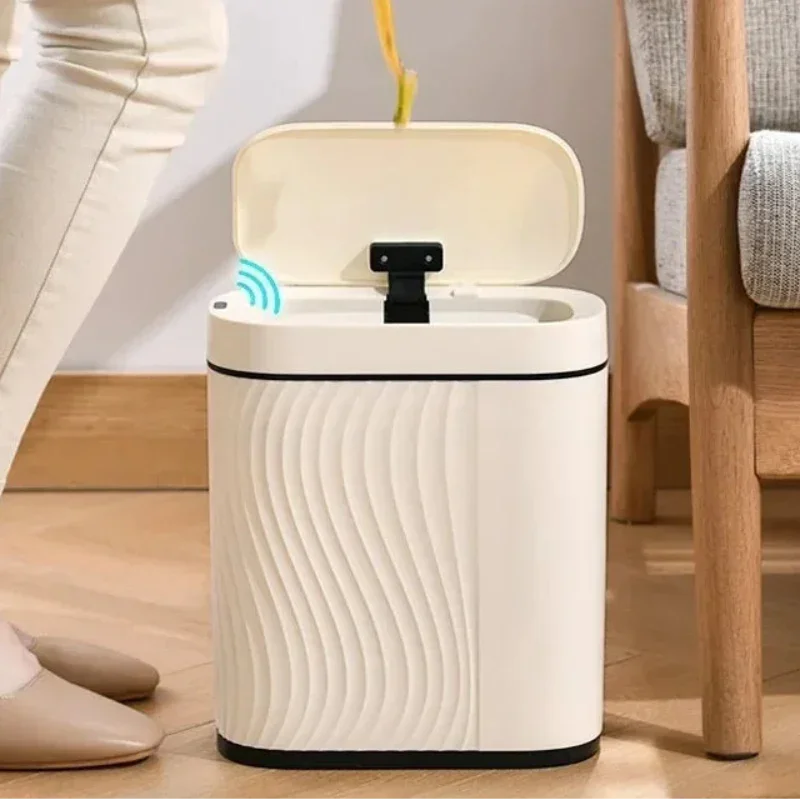 Lixeira Inteligente com Sensor de Movimento e Tampa Automática Lenogue