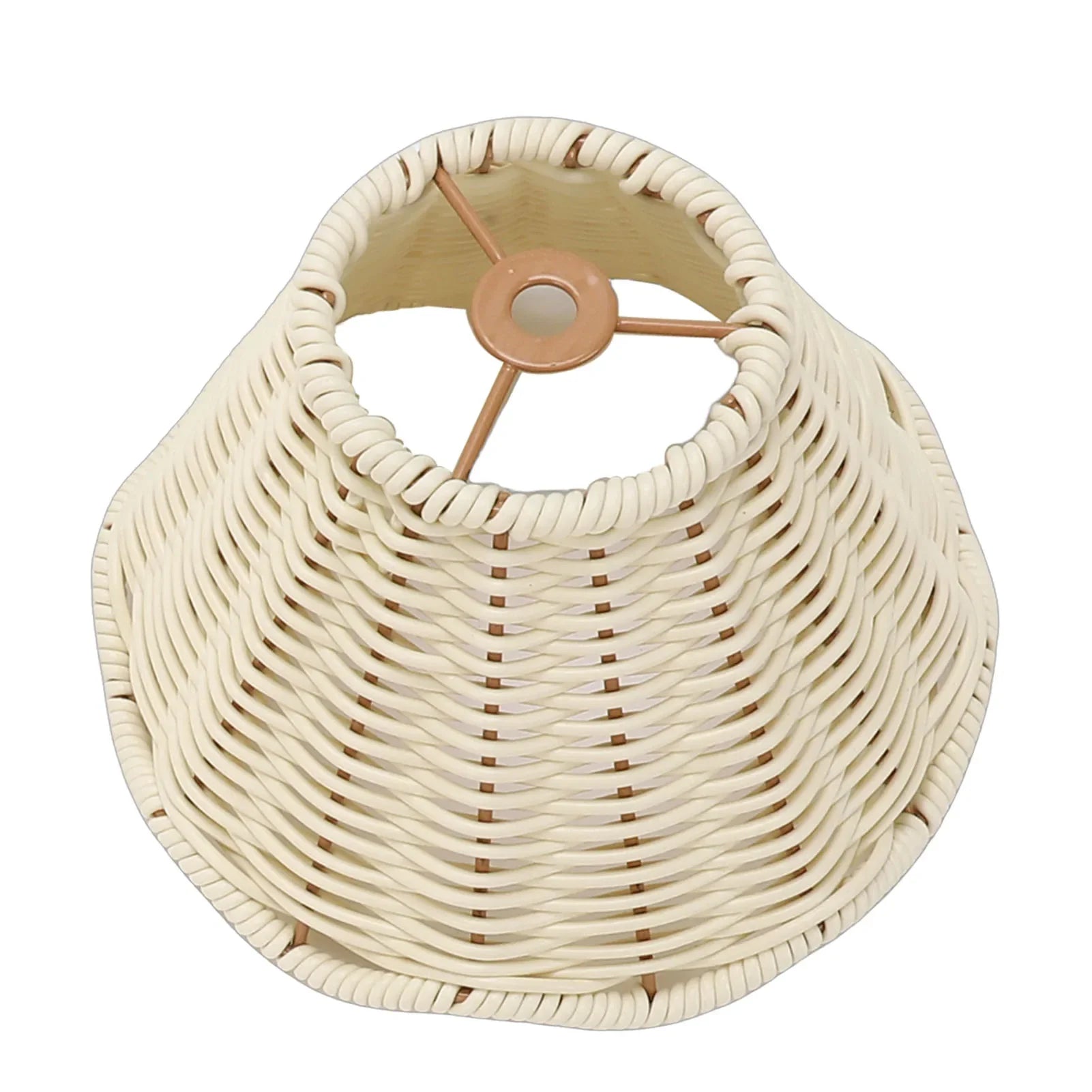 Luminária de Mesa Rattan Rotin sem Fio Brilho Ajustável Lenogue