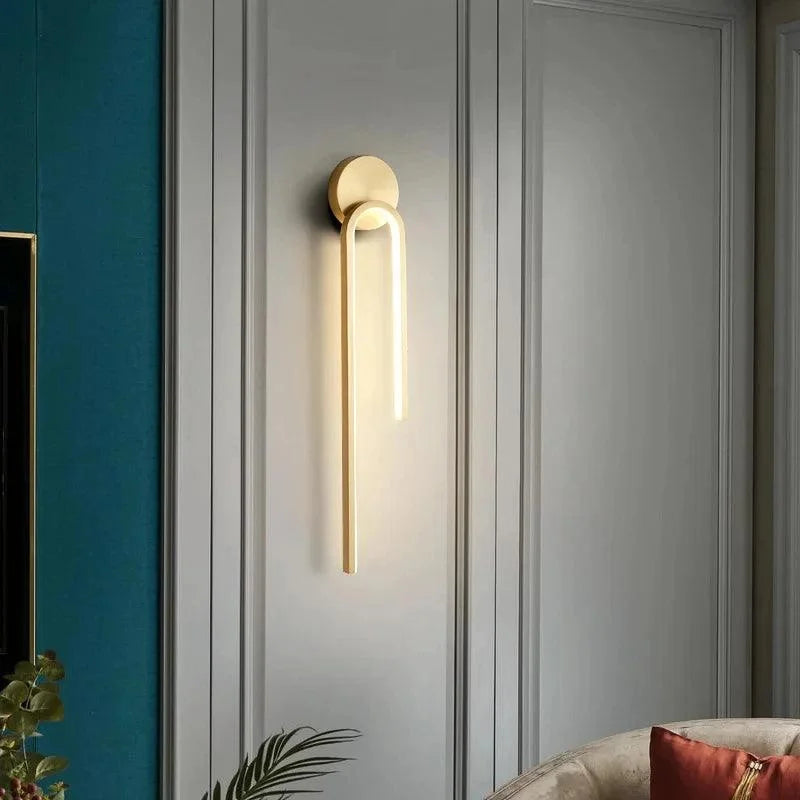 Luminária de Parede Led Design Moderno para Decoração e Iluminação Lenogue