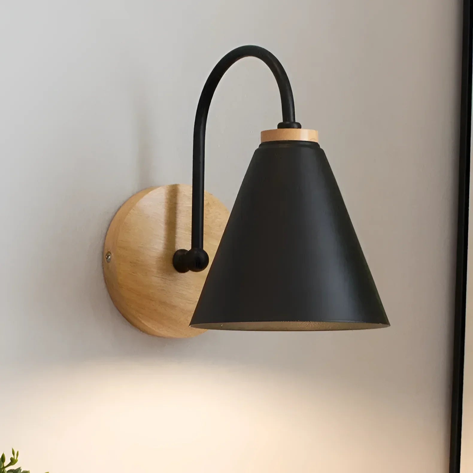 Luminária de Parede Led Metal Minimalista Moderna Lenogue