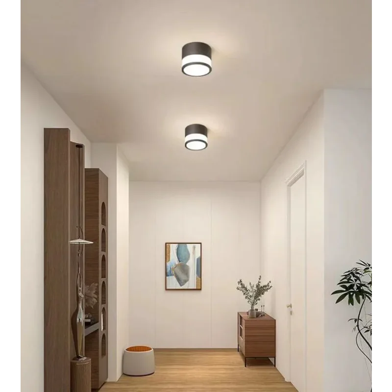 Luminária de Teto Led Alumínio Estilo Nórdico para Sala Lenogue