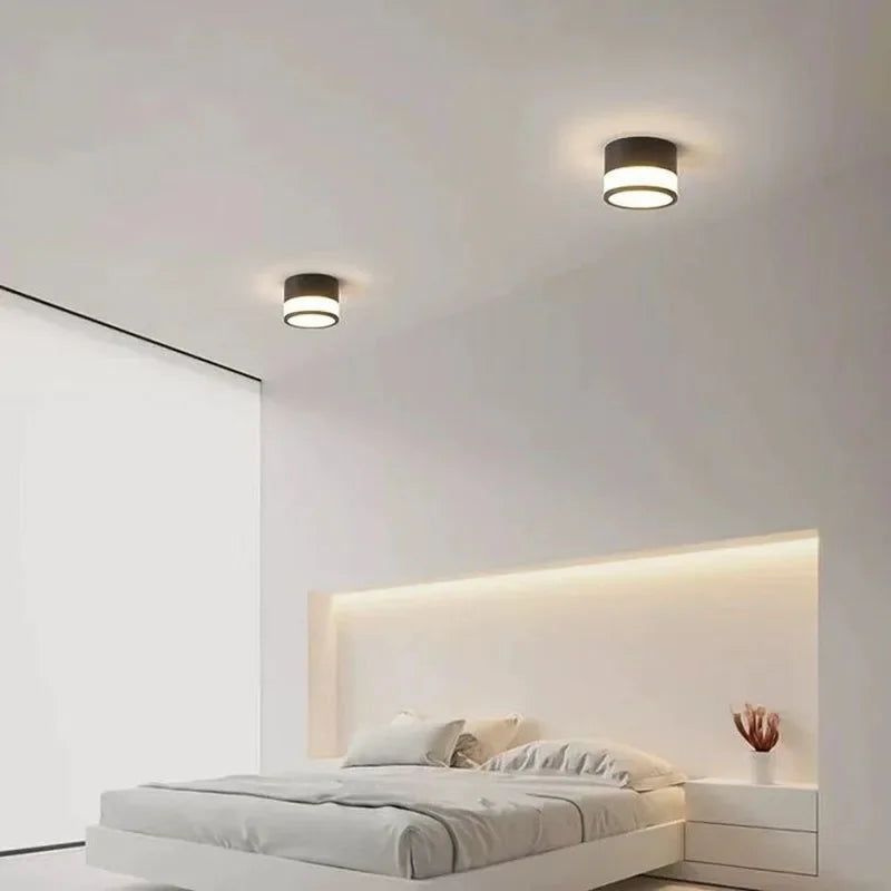 Luminária de Teto Led Alumínio Estilo Nórdico para Sala Lenogue