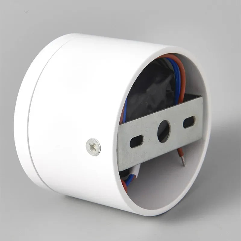 Luminária de Teto Led Rotativa Dimerizável em Alumínio Moderno Lenogue