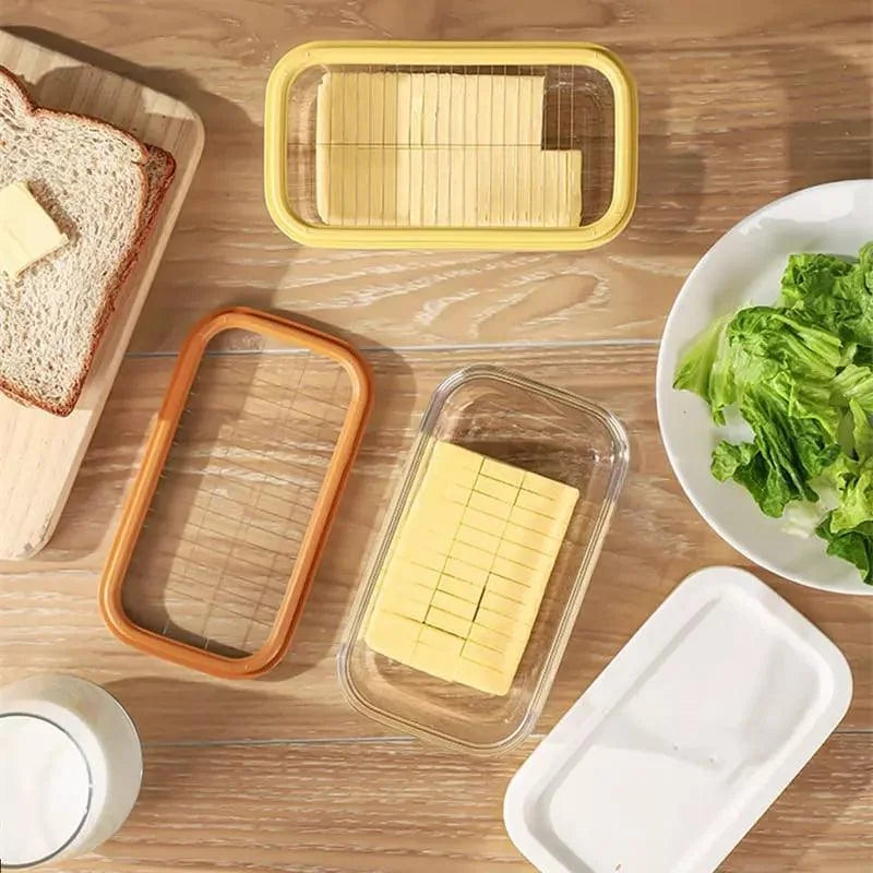 Manteigueira com Fatiador Integrado para Mesa e Cozinha Lenogue