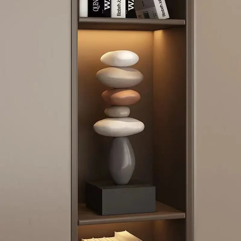 Miniaturas Decorativas em Resina para Escritório e Sala Estilo Moderno Lenogue