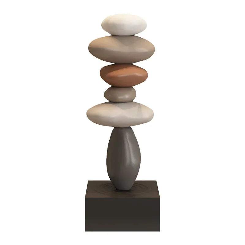 Miniaturas Decorativas em Resina para Escritório e Sala Estilo Moderno Lenogue