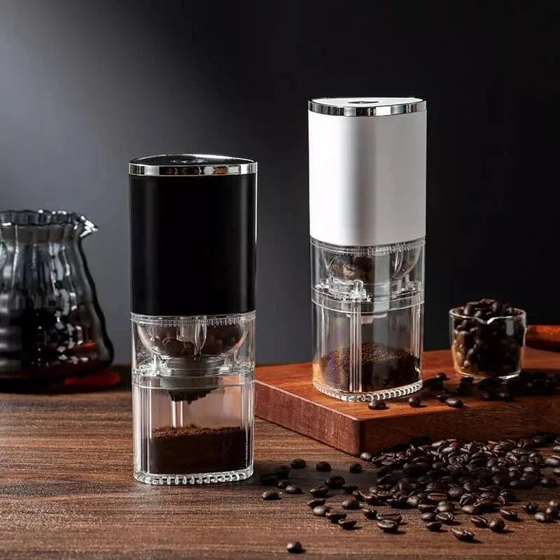 Moedor de Café e Grãos Elétrico Portátil Recarga Usb Lenogue