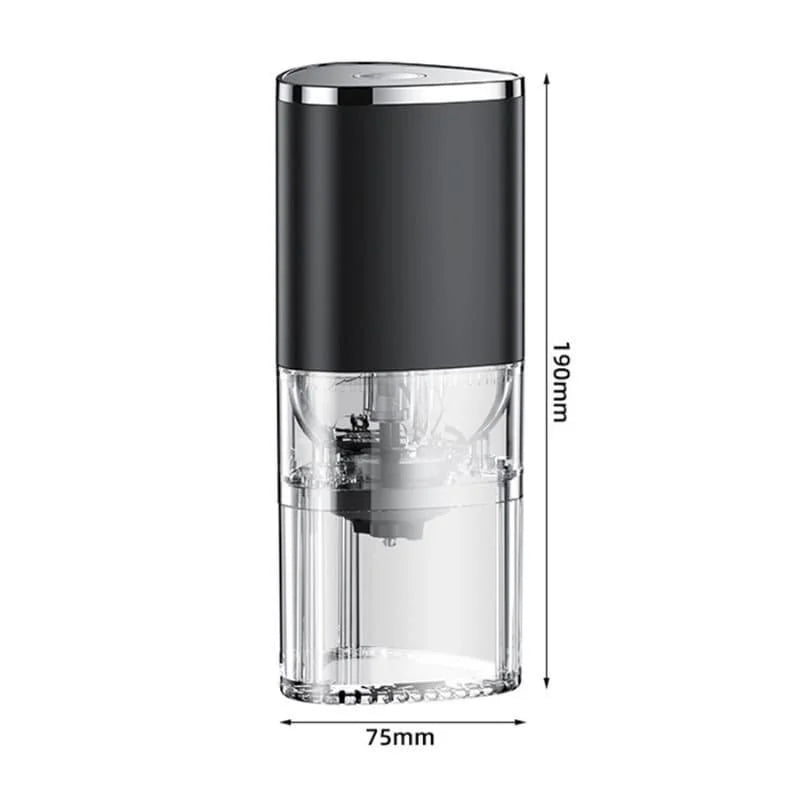 Moedor de Café e Grãos Elétrico Portátil Recarga Usb Lenogue