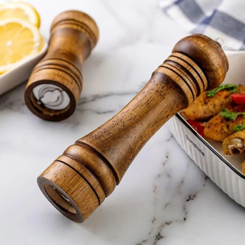 Moedor Manual de Pimenta e Temperos em Madeira Lenogue