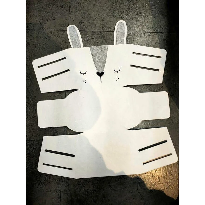 Organizador de Brinquedos Infantil Dobrável em Tecido com Alças Lenogue