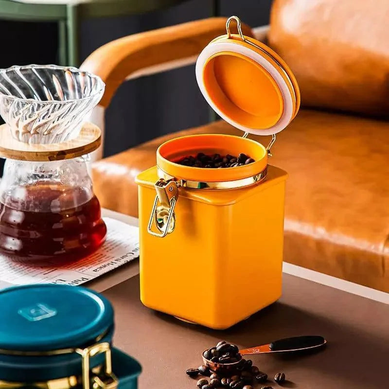 Organizador de Cozinha Porta Alimentos Hermético com Tampa Vedação Lenogue