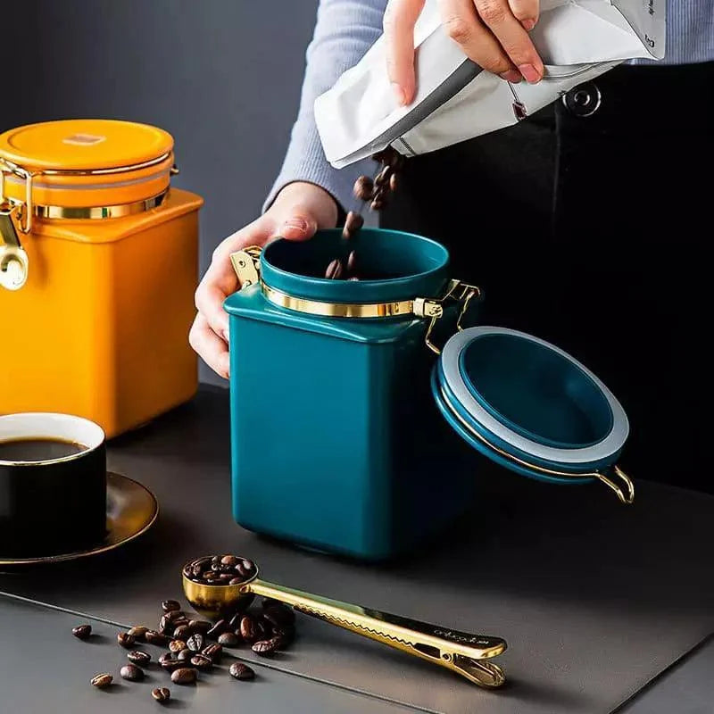 Organizador de Cozinha Porta Alimentos Hermético com Tampa Vedação Lenogue