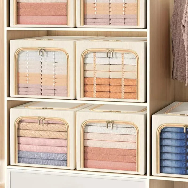 Organizador de Guarda Roupas em Tecido Premium para Closet Lenogue