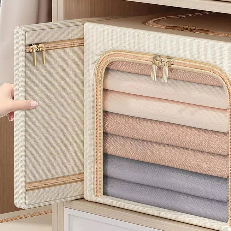 Organizador de Guarda Roupas em Tecido Premium para Closet Lenogue