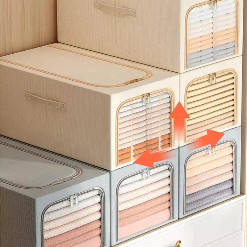 Organizador de Guarda Roupas em Tecido Premium para Closet Lenogue