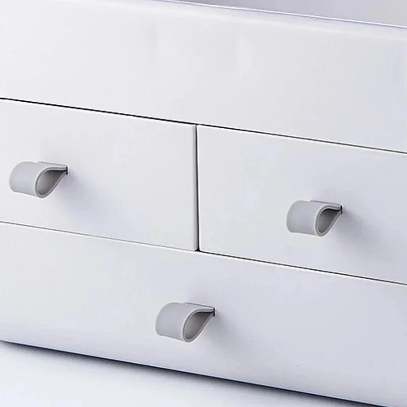 Organizador de Maquiagem e Joias Impermeável Multicolor para Mesa Lenogue