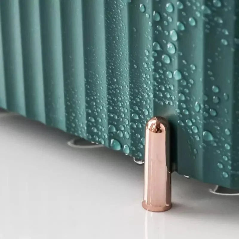 Organizador de Maquiagem Porta Esponja e Algodão com Design Luxuoso Lenogue