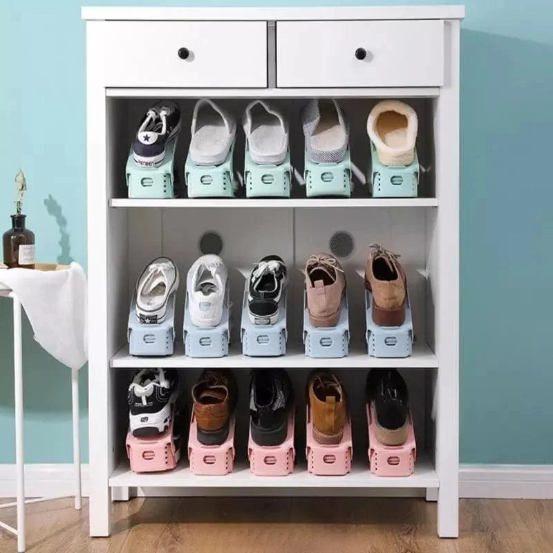Organizador de Sapatos Ajustável para Closet e Armário Lenogue