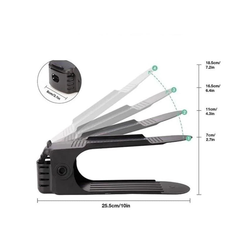 Organizador de Sapatos Ajustável para Closet e Armário Lenogue