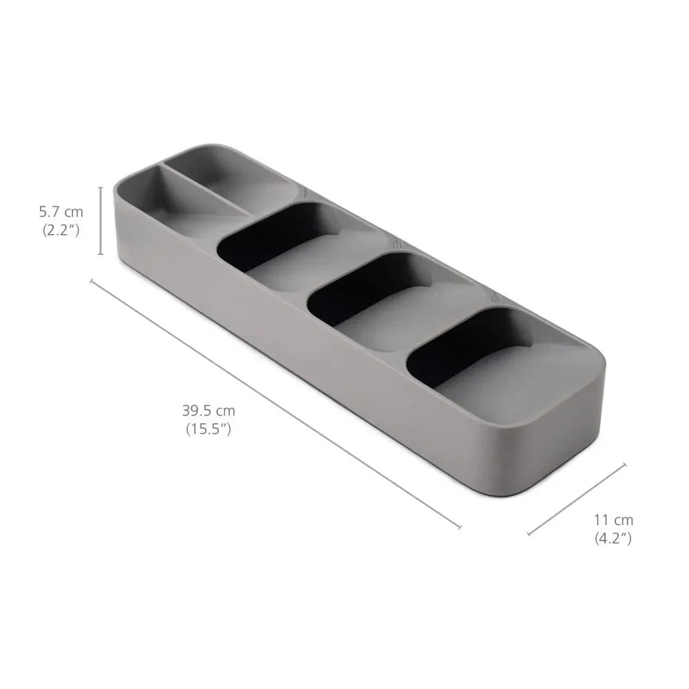 Organizador de Talheres com Compartimentos para Gaveta Cozinha Lenogue