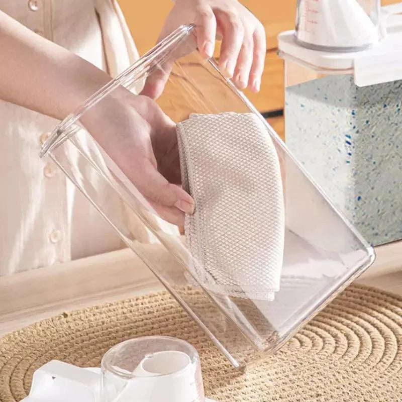 Organizador Porta Sabão e Cereais Hermético com Dosador Lenogue