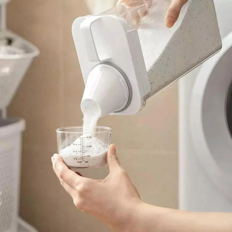 Organizador Porta Sabão e Cereais Hermético com Dosador Lenogue