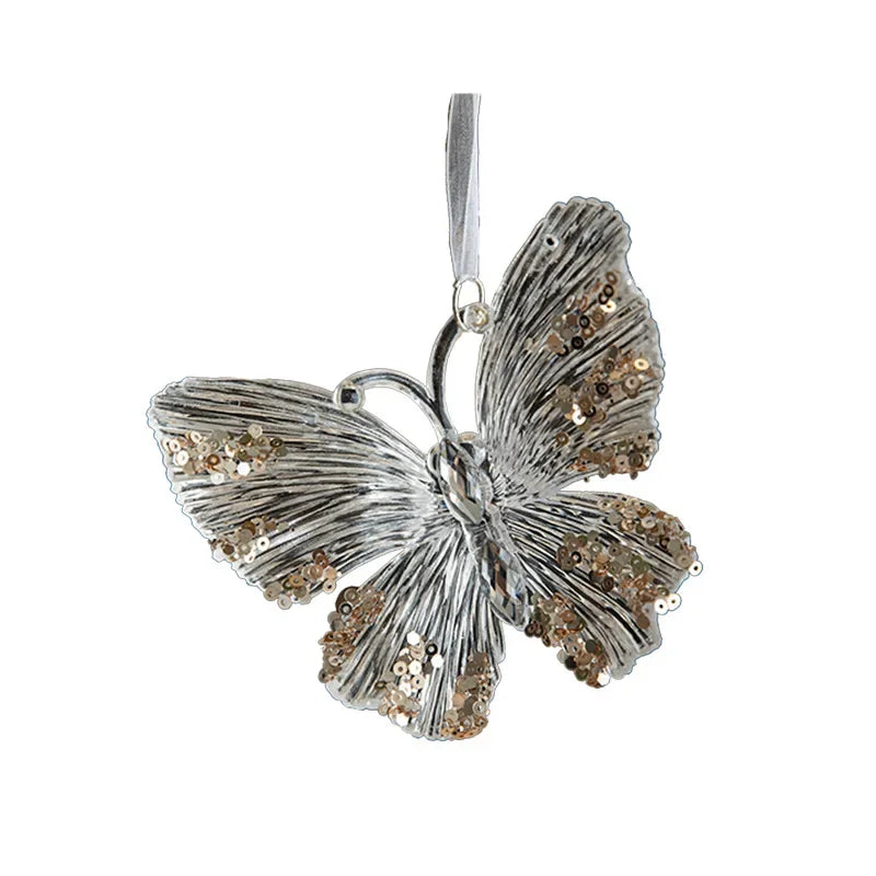 Pingente de Natal Acrílico Transparente Lenogue