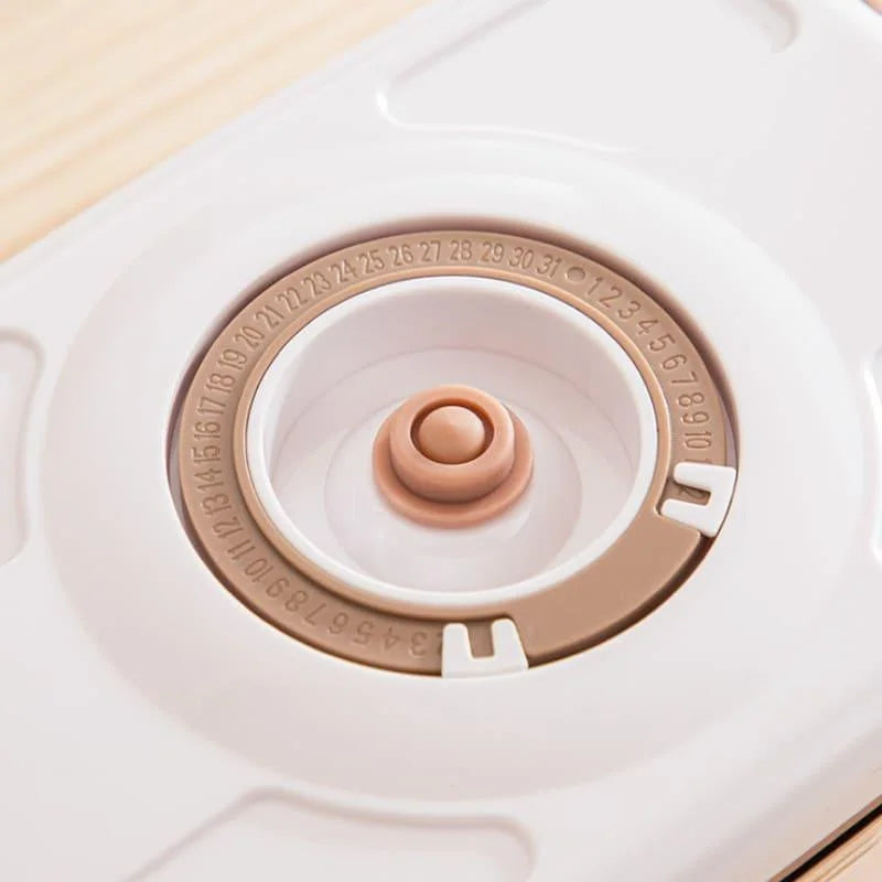 Pote Hermético com Tampa e Selador a Vácuo para Alimentos Lenogue