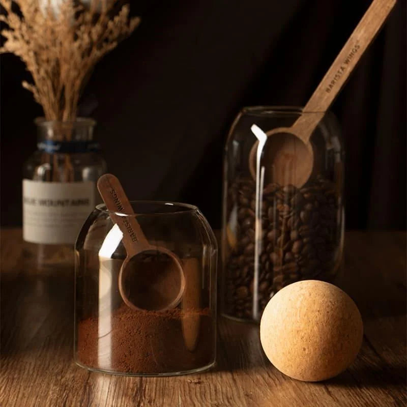 Potes de Vidro Borossilicato com Tampa Cortiça Variados Lenogue