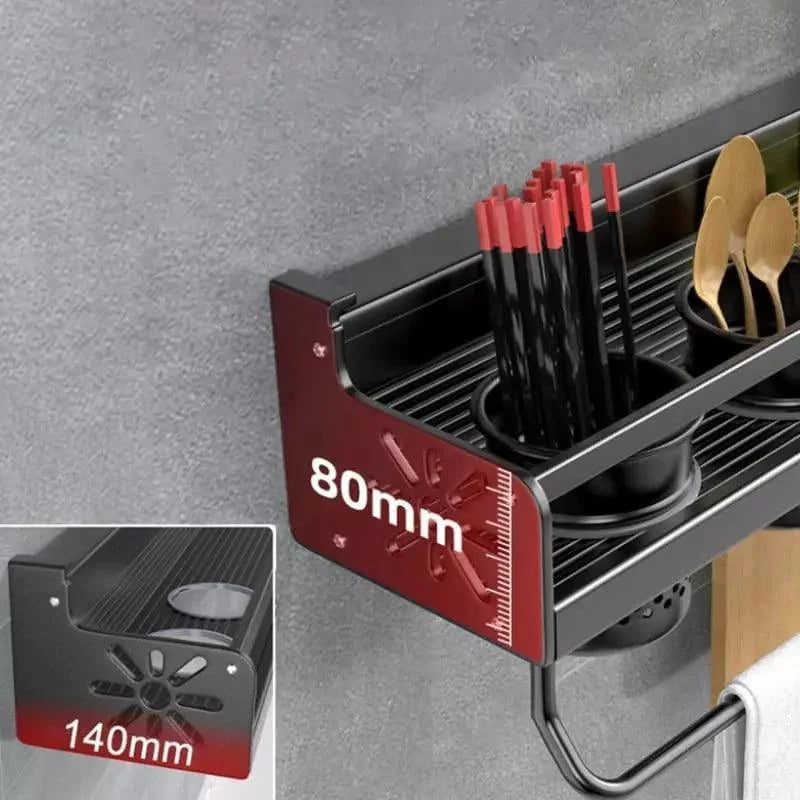 Prateleira Multifuncional para Cozinha em Aço Inox Lenogue