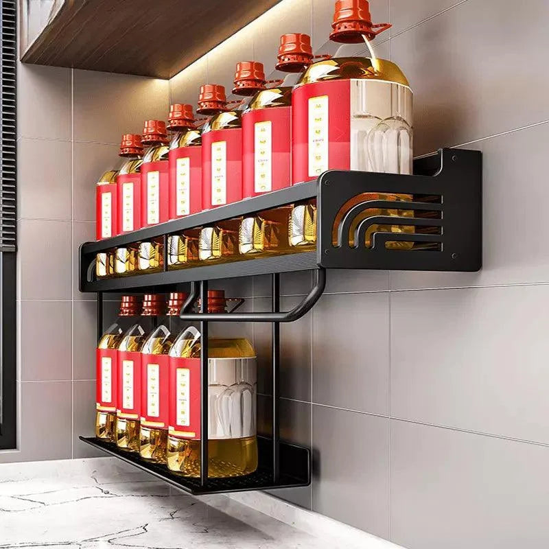 Prateleira Multifuncional para Cozinha em Aço Inox Lenogue