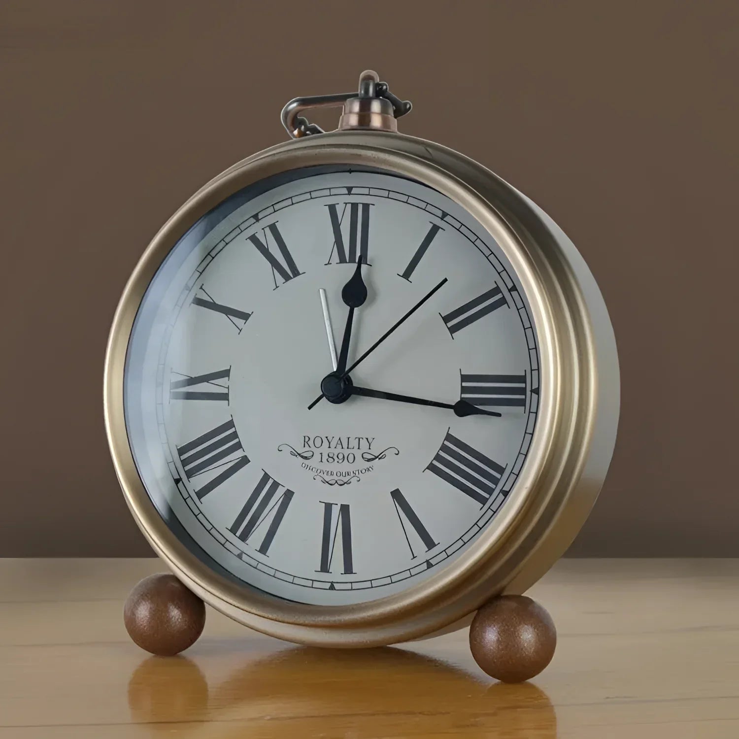 Relógio Despertador Europeu para Quarto e Decoração de Casa Lenogue