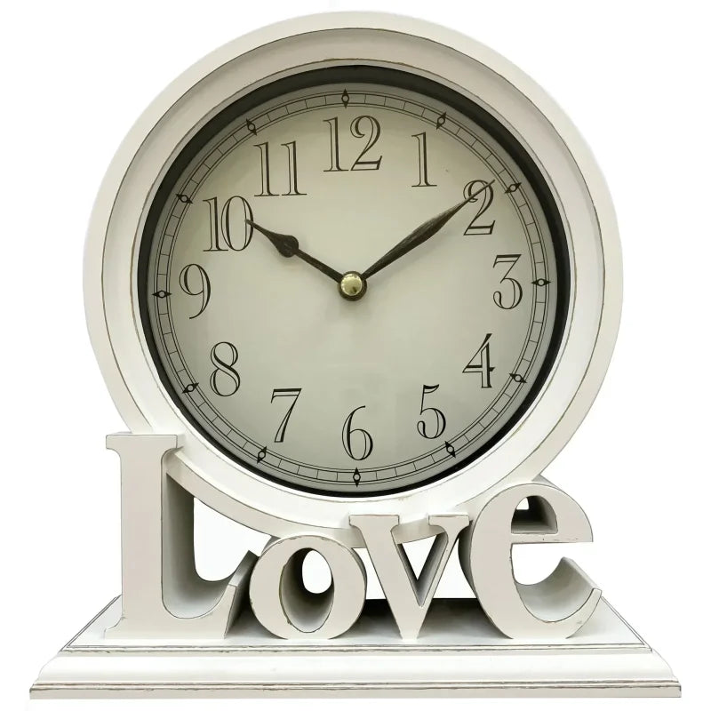 Relógio Despertador Retrô Silencioso para Mesa de Cabeceira Lenogue