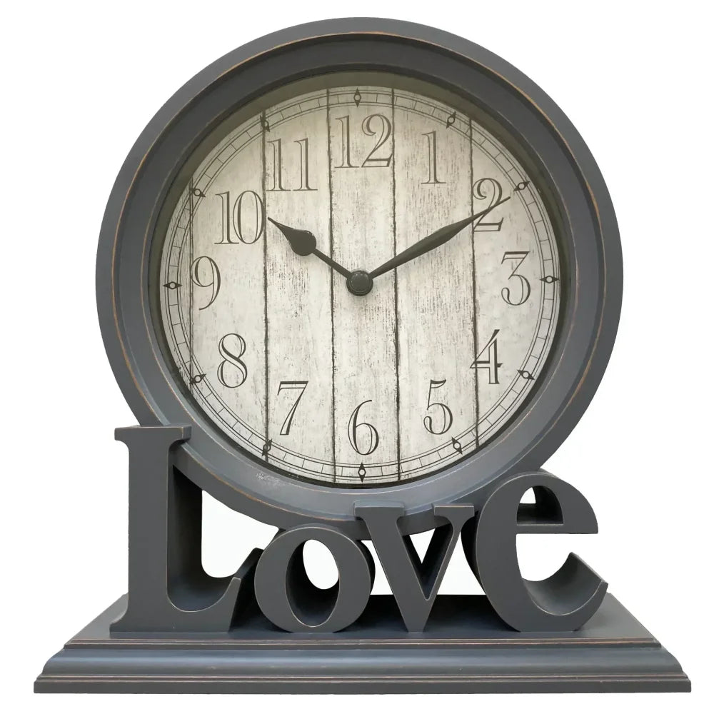 Relógio Despertador Retrô Silencioso para Mesa de Cabeceira Lenogue