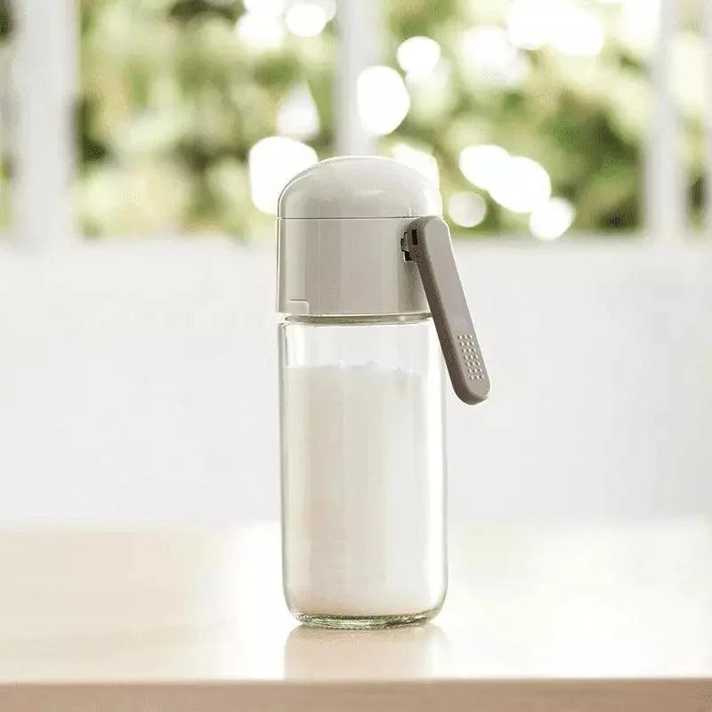 Saleiro Porta Sal e Temperos de Vidro com Medidor Integrado Lenogue 250g