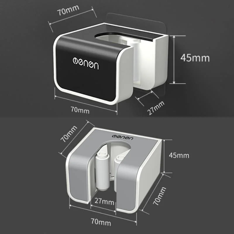 Suporte de Vassoura e Rodo com Adesivo Parede Ajustável Lenogue