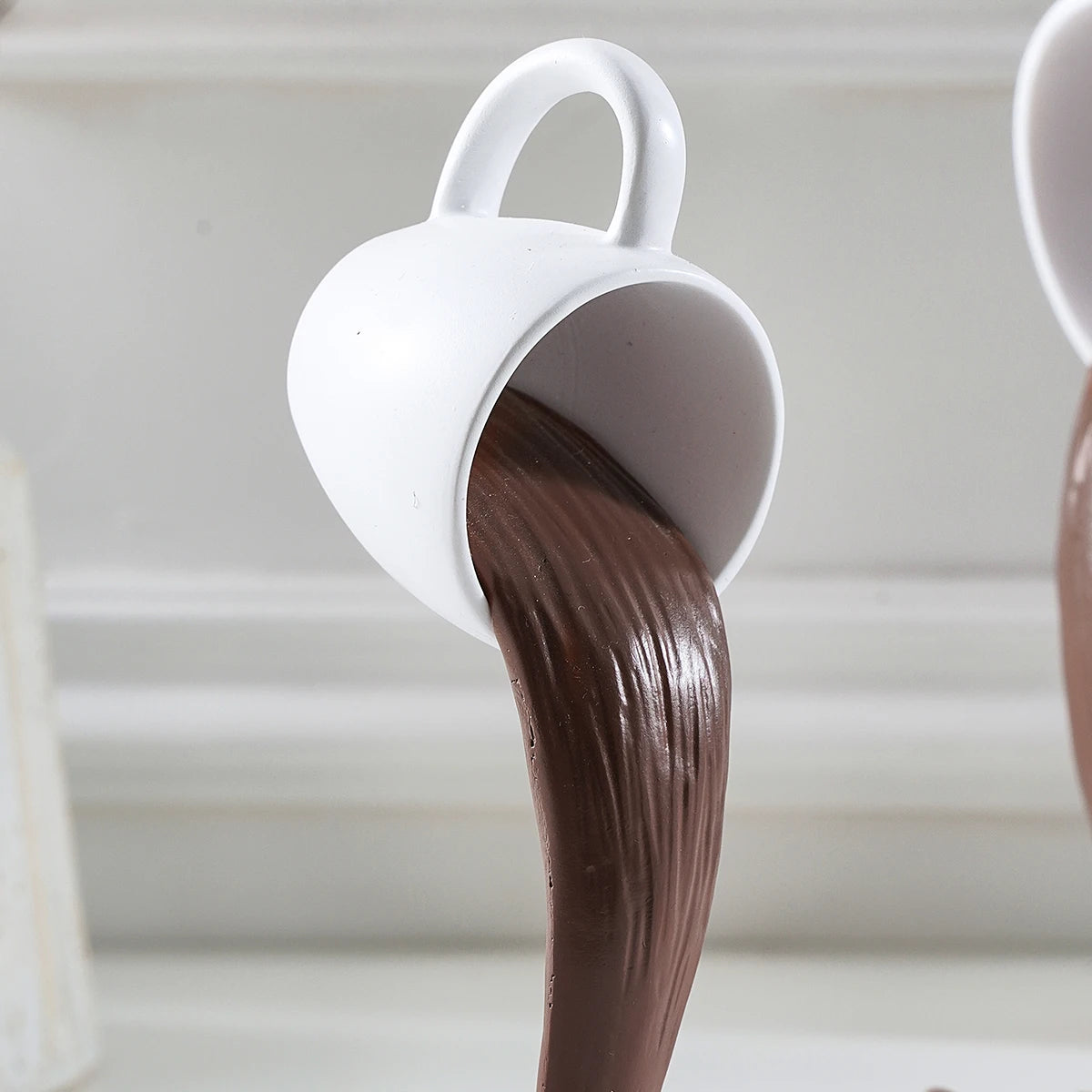Suporte Decorativo Xícara Maison Design Tridimensional Lenogue
