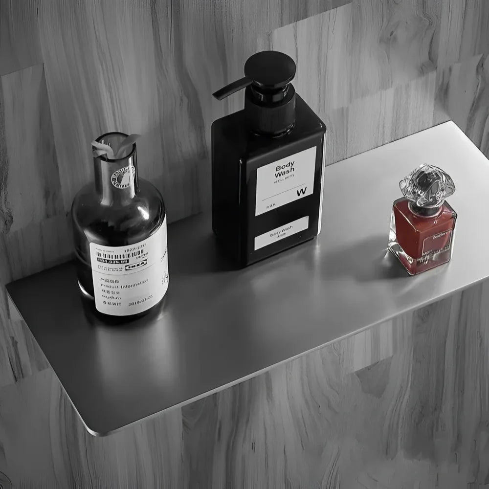 Suporte Organizador de Canto para Banheiro em Aço Inox Lenogue