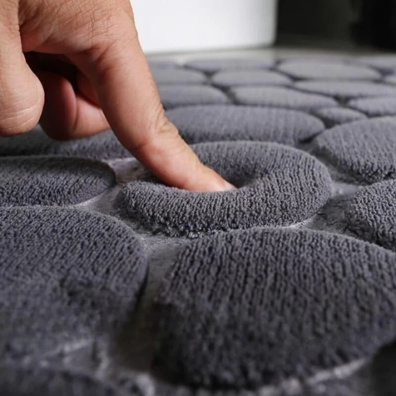 Tapete Antiderrapante Absorvente para Banheiro de Algodão Lenogue